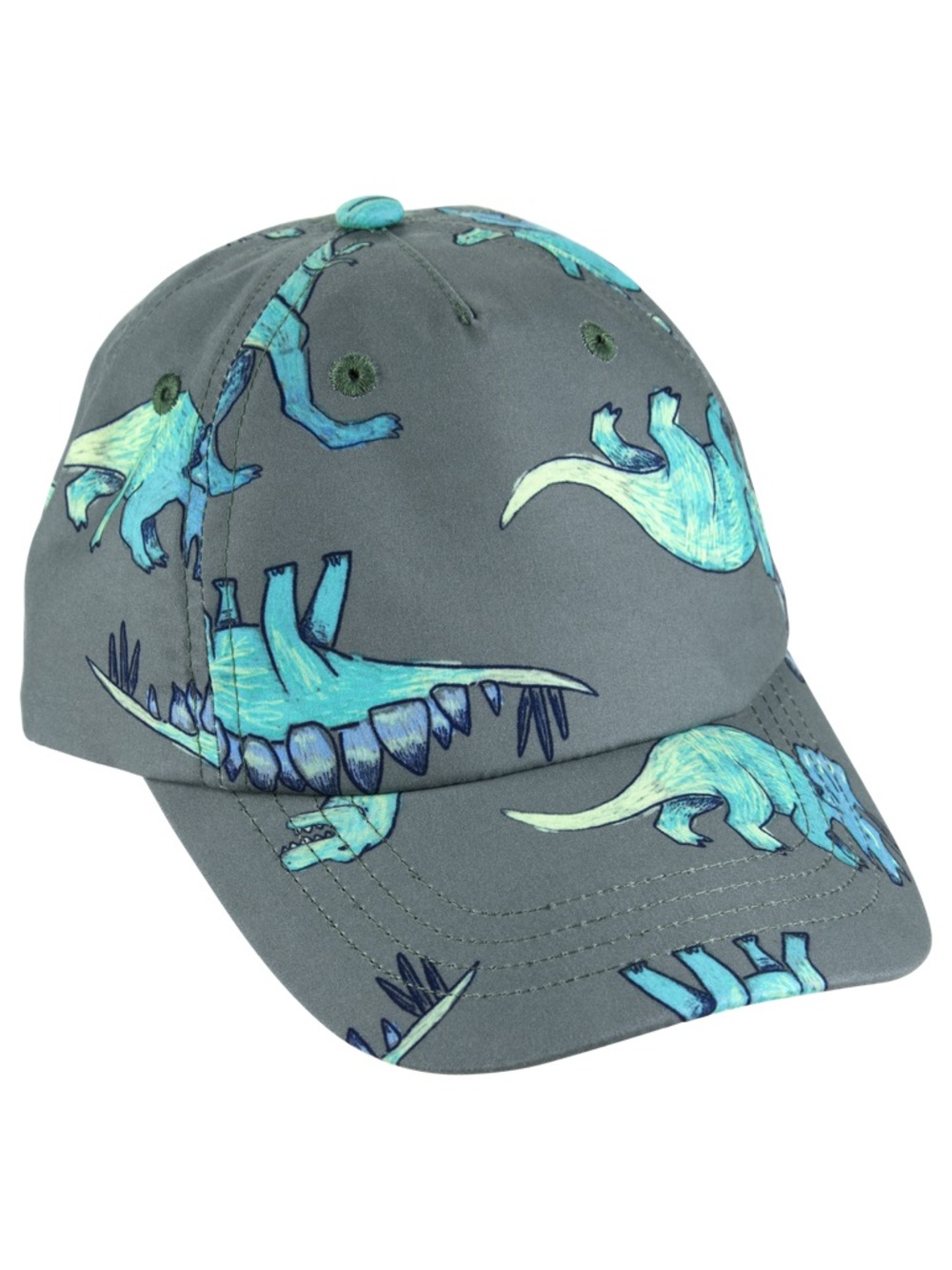 Carter's Light Green Rashguard with Blue Dino Graphics Size 2T - Picture 9 of 9